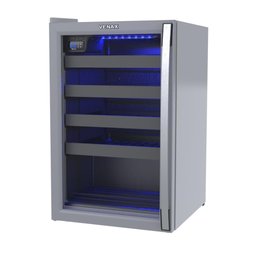 Adega Venax Piubella Cave 100l Porta Invertida Cinza 127v 19924 - 2