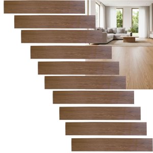 Piso Vinilico Autoadesivo Madeira Falsa Autocolante Sala Estar Cozinha Copa Banheiro Lavanderia Vara