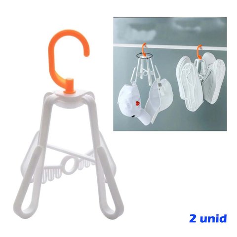 Mini Varal Para Calçados Tênis Sandália Sapato  - 2 unidades