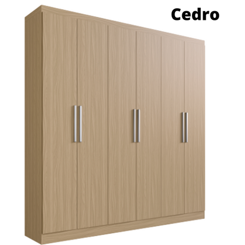 ROUPEIRO HERVAL PH 1127 - COR CEDRO - COM ESPELHO