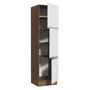 Ver imagem 6 de Paneleiro Armário de Cozinha 60 cm 3 Portas Rustic/Branco Glamy Madesa