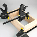 Ver mais imagens de Kit Jogo com 2 Grampos Tipo Sargento de Aperto Rápido 18 Pol 450mm para Marcenaria