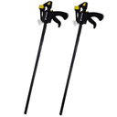 Ver imagem 1 de Kit Jogo com 2 Grampos Tipo Sargento de Aperto Rápido 18 Pol 450mm para Marcenaria