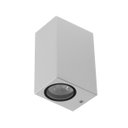Ver imagem 3 de Arandela Dots Square Branca P/ 2 LED MR16 Bella Iluminação ST2816