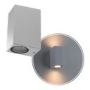 Ver imagem 1 de Arandela Dots Square Branca P/ 2 LED MR16 Bella Iluminação ST2816