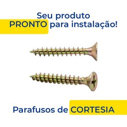 Kit 7 Puxador  Sevilha Armário Móveis em Geral Gaveta 160mm - com Parafusos - 2