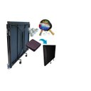 Ver imagem 2 de Mesa de Ping Pong com Rodízio Mdf 15mm Klopf 1009 + Kit 5055 + 6 Bolinhas + Capa Slim