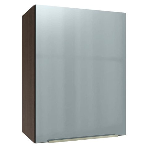 Armário Aéreo 50cm 1 Porta Rustic/cinza Lux Madesa