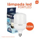Ver imagem 2 de Lâmpada Led Branca 30w Bulbo Fortled