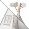 Cabana Para Criança Com Led Aart Branco Shop JM - 3