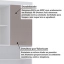 Ver imagem 5 de Bancada de Estudos Modulada 90cm 1 Porta Alpes Luciane Móveis