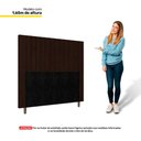Ver imagem 3 de Cabeceira Cama Box Casal Queen 160cm Corano Marrom