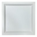 Ver imagem 1 de Painel Led Recuado de Sobrepor 24w Plafon Quadrado Bivolt - Branco - Branco Quente 3000k - 110v/220v
