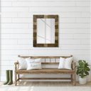 Ver imagem 3 de Espelho Decorativo Rústico com Madeira de Demolição 68cm x 168cm Decore Pronto