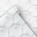 Ver imagem 4 de Papel de Parede Hexágono 3d 2 Arte Destaque 2,50 Metros