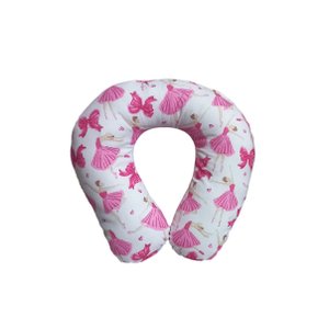 Almofada Para Carro Apoio De Cabeça E Pescoço Bebe Happy Line Almofada de Pescoço Infantil bailarina