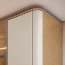 Ver imagem 5 de Guarda Roupas Moderno Portas de Vidro 228cm Curvo Genialflex