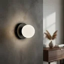 Ver imagem 1 de Arandela Luminaria de Parede Dama Globo Vidro 10cm Decoração Casa Sala Quarto Banheiro Escritório