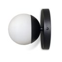 Ver imagem 6 de Arandela Luminaria de Parede Dama Globo Vidro 10cm Decoração Casa Sala Quarto Banheiro Escritório