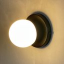 Ver imagem 3 de Arandela Luminaria de Parede Dama Globo Vidro 10cm Decoração Casa Sala Quarto Banheiro Escritório