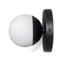 Ver imagem 6 de Luminaria de Parede Arandela Dama de Alumínio com Globo Vidro Branco Fosco 10cm