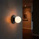 Ver imagem 2 de Arandela Luminaria de Parede Dama Globo Vidro 10cm Decoração Casa Sala Quarto Banheiro Escritório