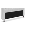 Ver imagem 2 de Cabeceira Paris para Cama Box Solteiro Laminado Branco – Js