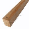 Kit 15 Unidades Ripa de Madeira Aparelhada 5,0cm x 200cm x 3,0cm Jardim e Varanda Madeira do Brasil - 3