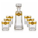 Ver imagem 1 de Jogo para Whisky Versace em Cristal Garrafa 1L Copo 200ml