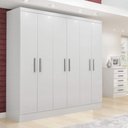 Ver imagem 2 de Guarda-Roupa Paris 6 Portas Branco Maxel