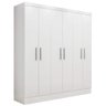 Guarda-Roupa Paris 6 Portas Branco Maxel - 1
