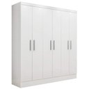 Ver imagem 1 de Guarda-Roupa Paris 6 Portas Branco Maxel