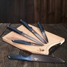 Jogo 5 Facas e Tábua de Bambu 6pçs Aquamarine Berlinger Haus Kit de Faqueiro Chef de Cozinha - 3