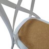 Cadeira Katrina Assento Rattan Sintético Branco - 5