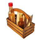 Ver imagem 3 de Porta Guardanapo e Sachê em MDF - Kit 10 Unidades