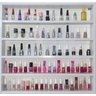 Conjunto Porta Esmaltes Prateleira + Mesa Manicure + Carrinho Auxiliar + 2 Cadeira Preta Eames AJL S - 3