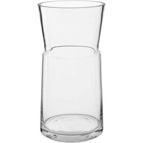 Vaso Decorativo Enfeite Casa Home&Co Vidro 30x15x15cm Transparente
