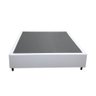 Base Cama Box Casal Couro Sintético Branco 40x138x188 - 3