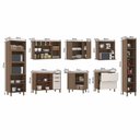 Ver imagem 3 de Cozinha Modulada Completa com 8 Peças Vidro Reflecta Tampos e Paneleiro Aspen Luciane Móveis