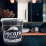 Cimento Queimado com Efeito Perolizado Decora Fácil 1kg - Preto Absoluto - 8