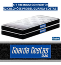 Ver imagem 6 de Bicama Solteiro Cama com Auxiliar e 2 Colchões D20 Despuma Cor:nature