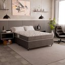 Ver imagem 7 de Cama Box Casal + Colchão D33 One Face - Suede Cinza