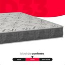 Ver imagem 4 de Cama Box Casal + Colchão D33 One Face - Suede Cinza