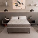 Ver imagem 6 de Cama Box Casal + Colchão D33 One Face - Suede Cinza