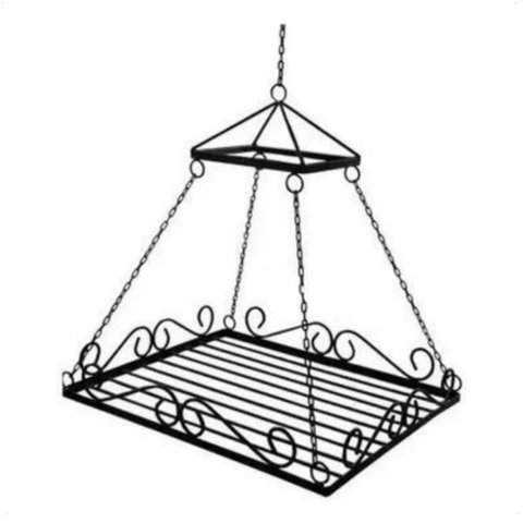 Paneleiro de Ferro Premium: Preto