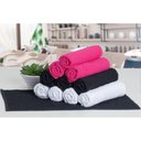 Ver imagem 1 de Kit 10 Toalha de Manicure e Pedicure 28x45cm Salão Beleza P/unha Rosa