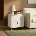 Ver imagem 1 de Mesa de Apoio 2 Gavetas 50cm Curve Brv Móveis