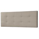 Ver imagem 6 de Kit Painel e Calçadeira Baú Casal 1,40m Berlim Suede - Pallazio Cor Bege