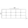 Kit Painel e Calçadeira Baú Casal 1,40m Berlim Suede - Pallazio Cor Bege - 2