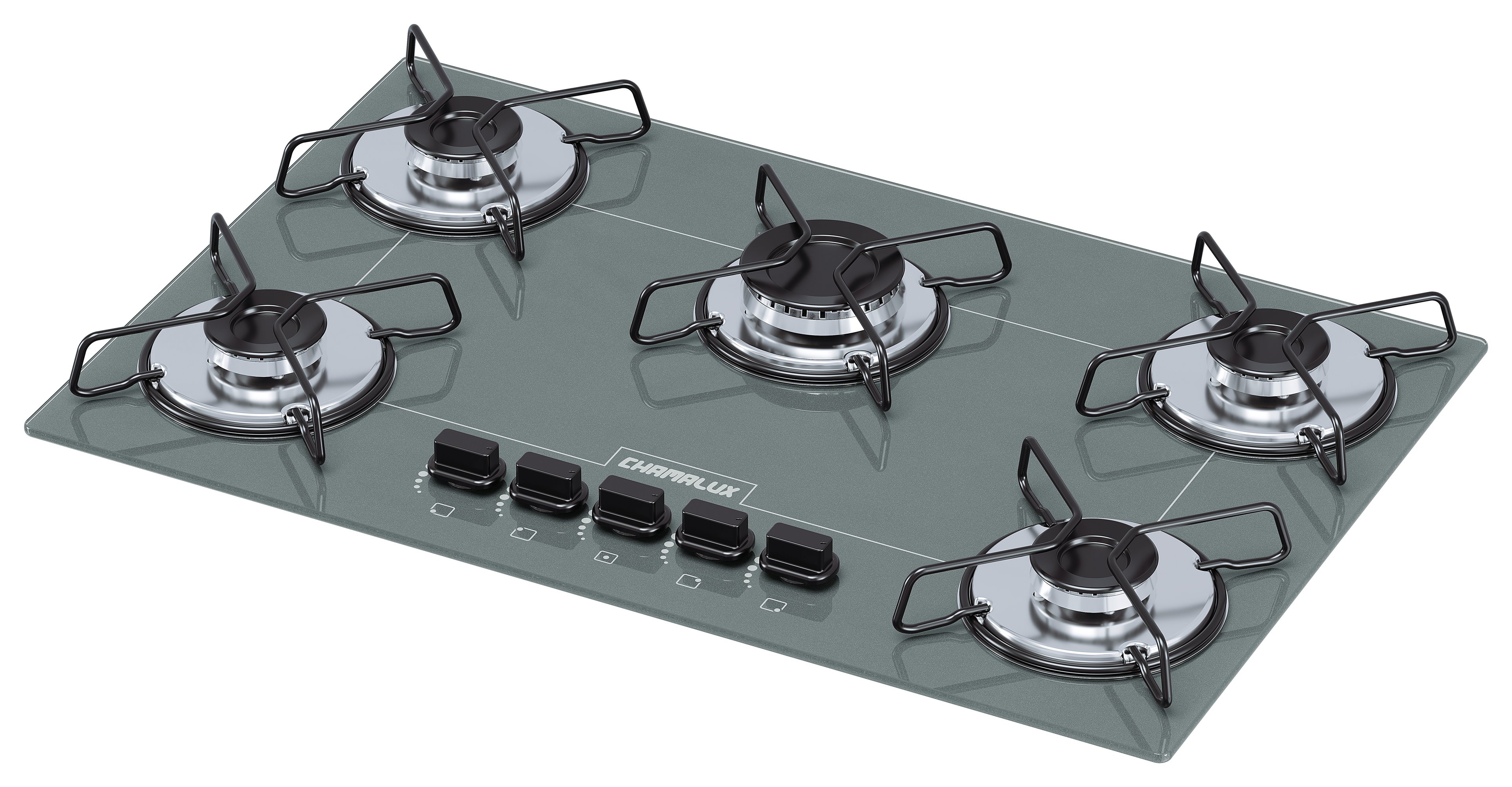 Cooktop 5 Bocas Chamalux Ultra Chama Bivolt